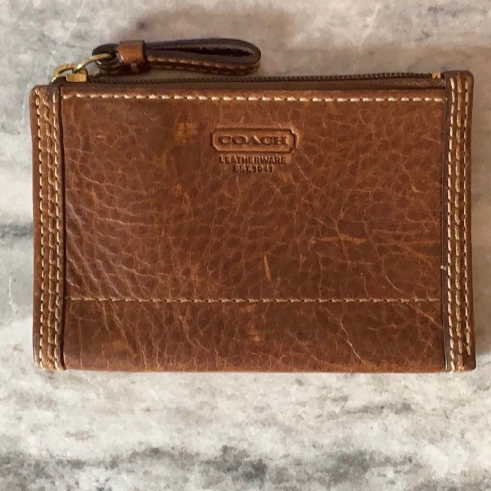 Coach Key and Card Holder